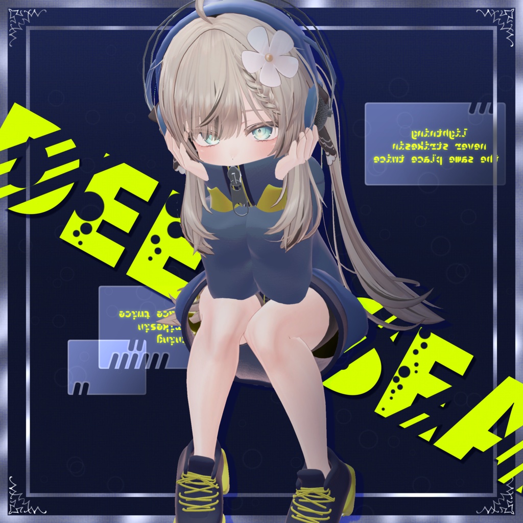 【2アバター対応】DEEP SEA【VRC衣装】