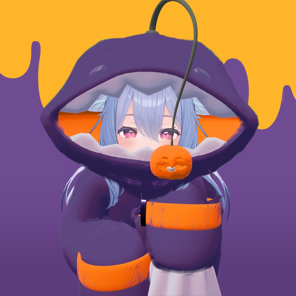 【2アバター対応】アンコウポンチョ【VRC衣装】