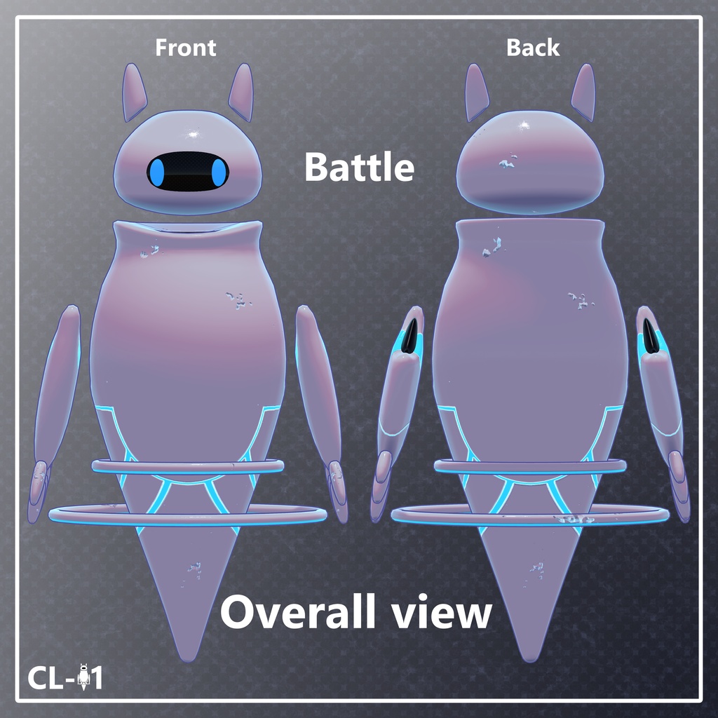 オリジナル3Dモデル「CL-i1」