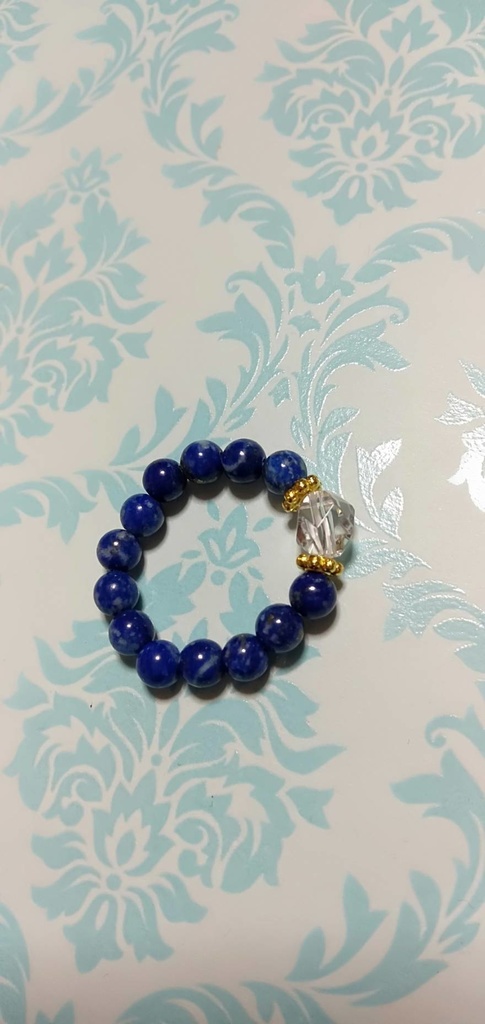 24、リング✧︎幸運舞い込むラピスラズリ