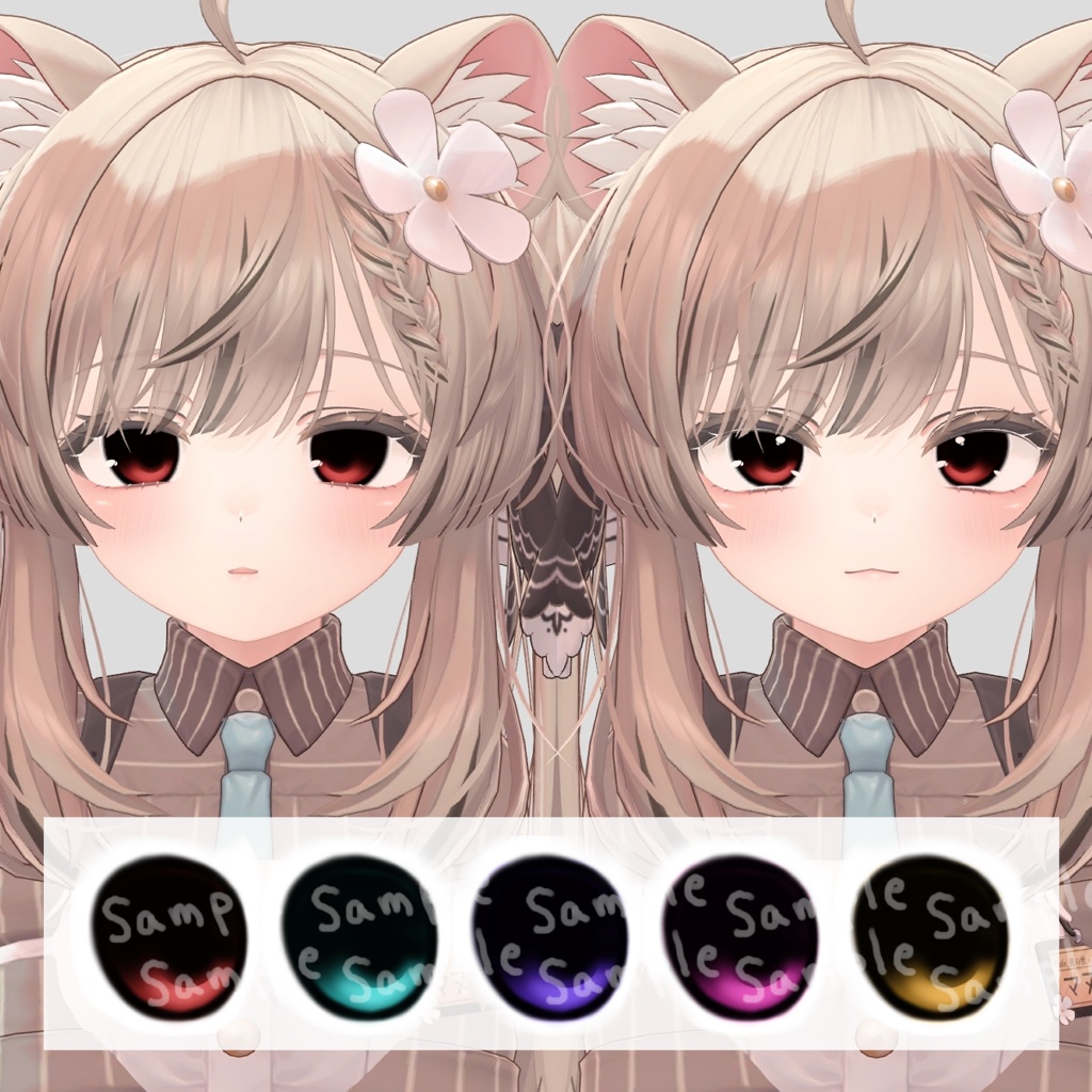 マヌカ(manuka) 瞳テクスチャ eye texture anime