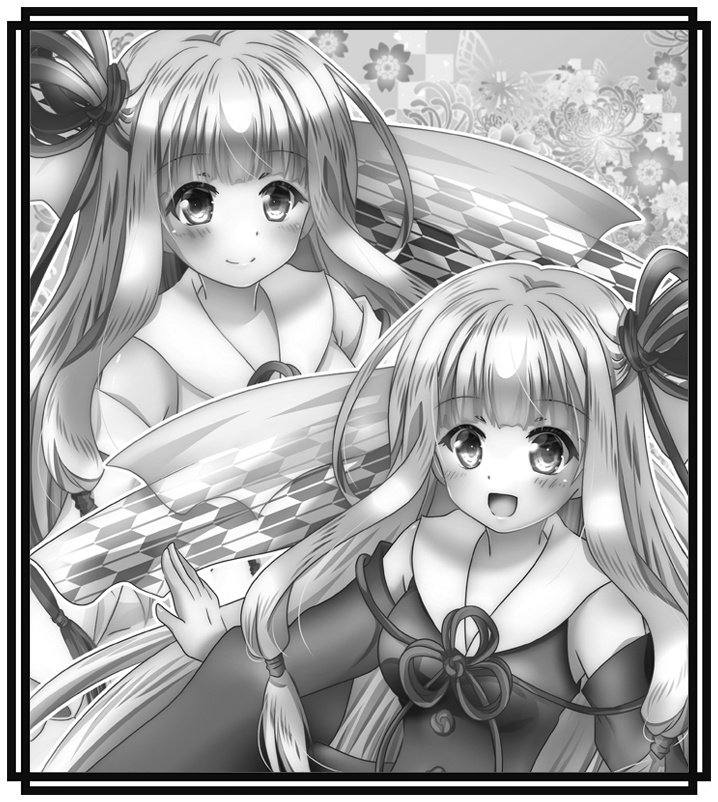 【VOICEROID】モノクロトートバッグ