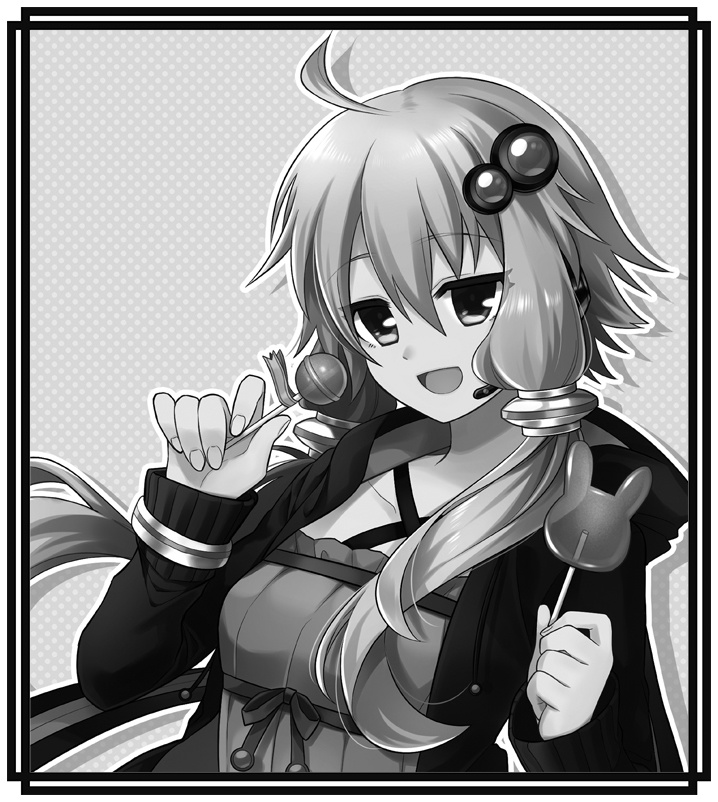 【VOICEROID】モノクロトートバッグ