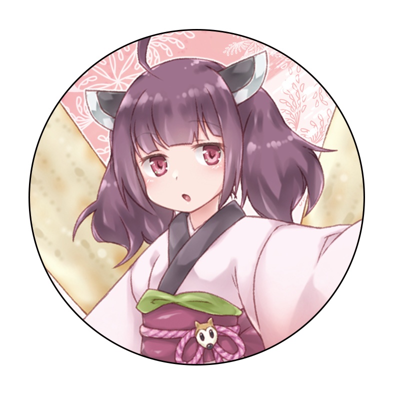 【VOICEROID】缶バッジキーホルダー57mm