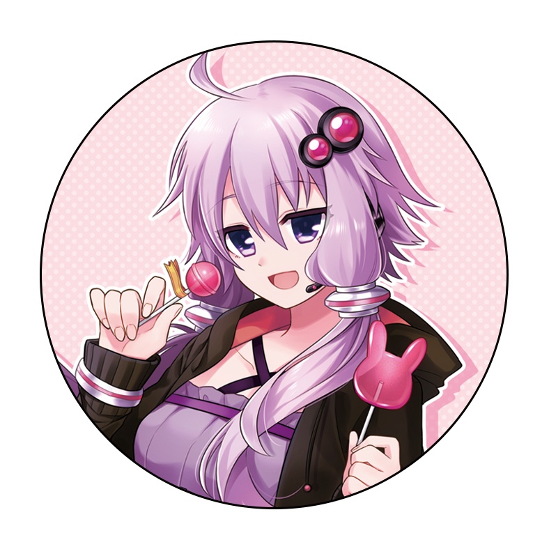 【VOICEROID】缶バッジキーホルダー57mm