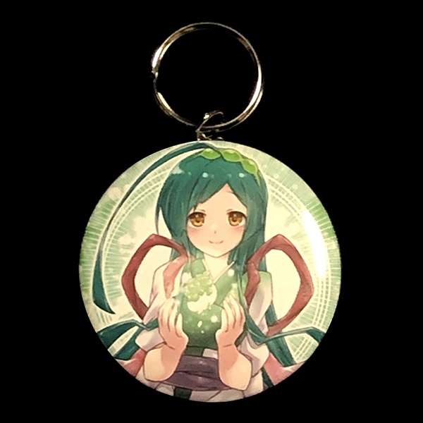 【VOICEROID】缶バッジキーホルダー57mm