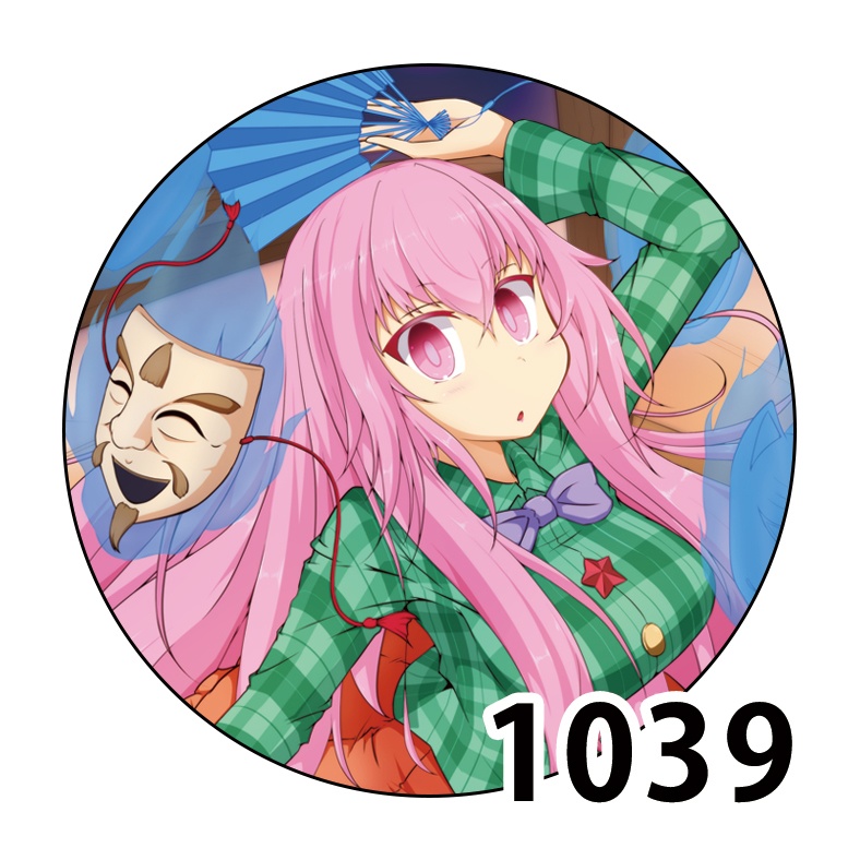 【東方Project】缶バッジキーホルダー57mm