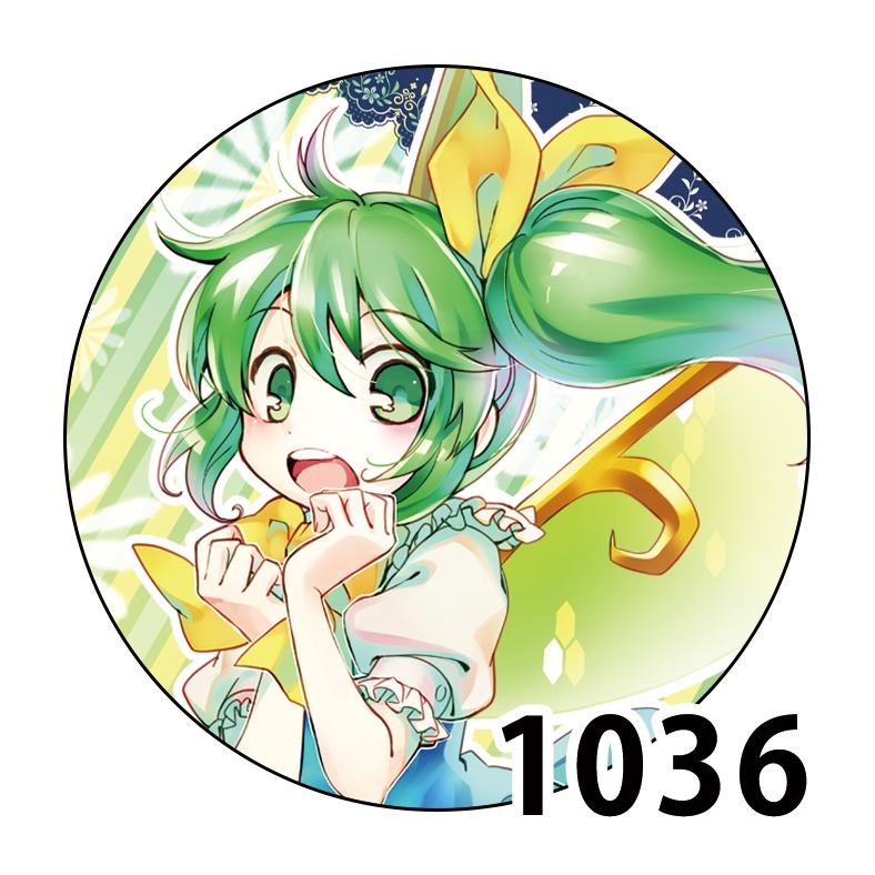 【東方Project】缶バッジキーホルダー57mm