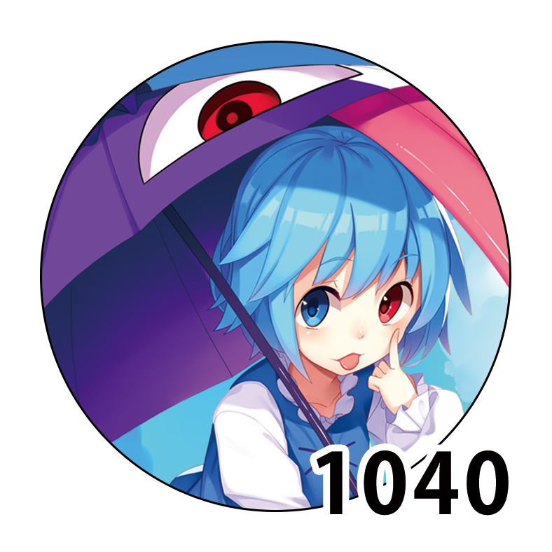 【東方Project】缶バッジキーホルダー57mm