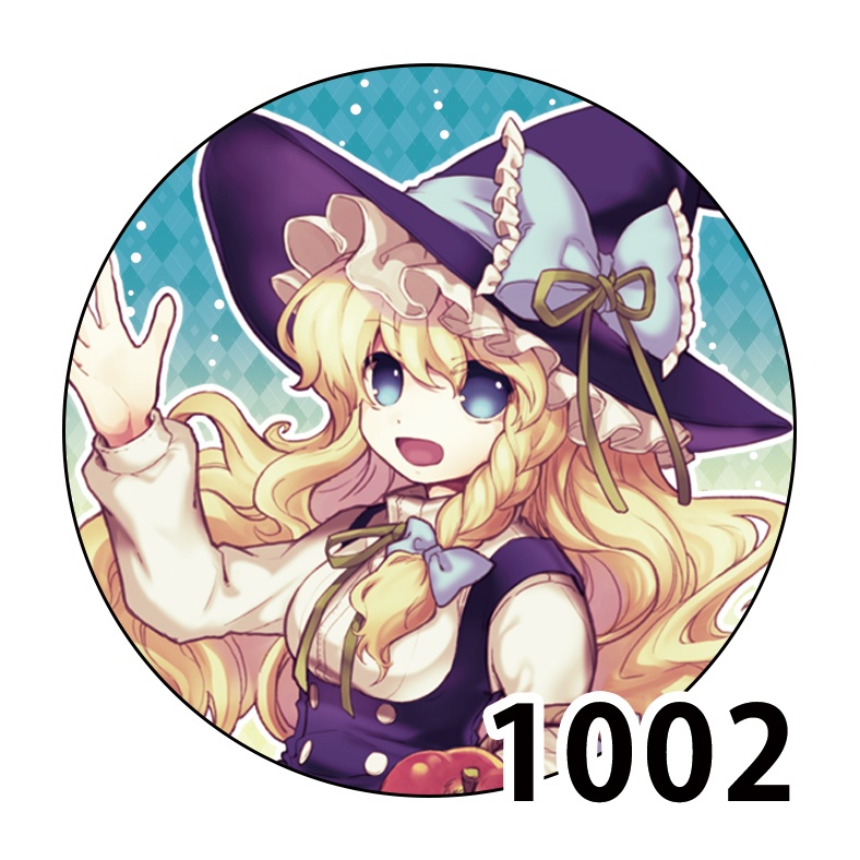 【東方Project】缶バッジキーホルダー57mm