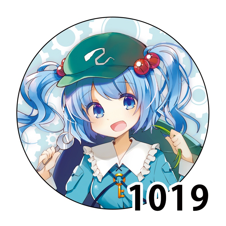 【東方Project】缶バッジキーホルダー57mm