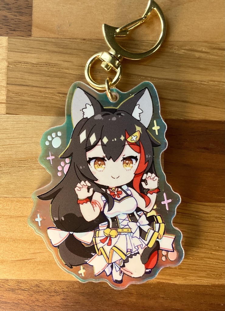 大神ミオ きらきらアクキー(オーロラ)