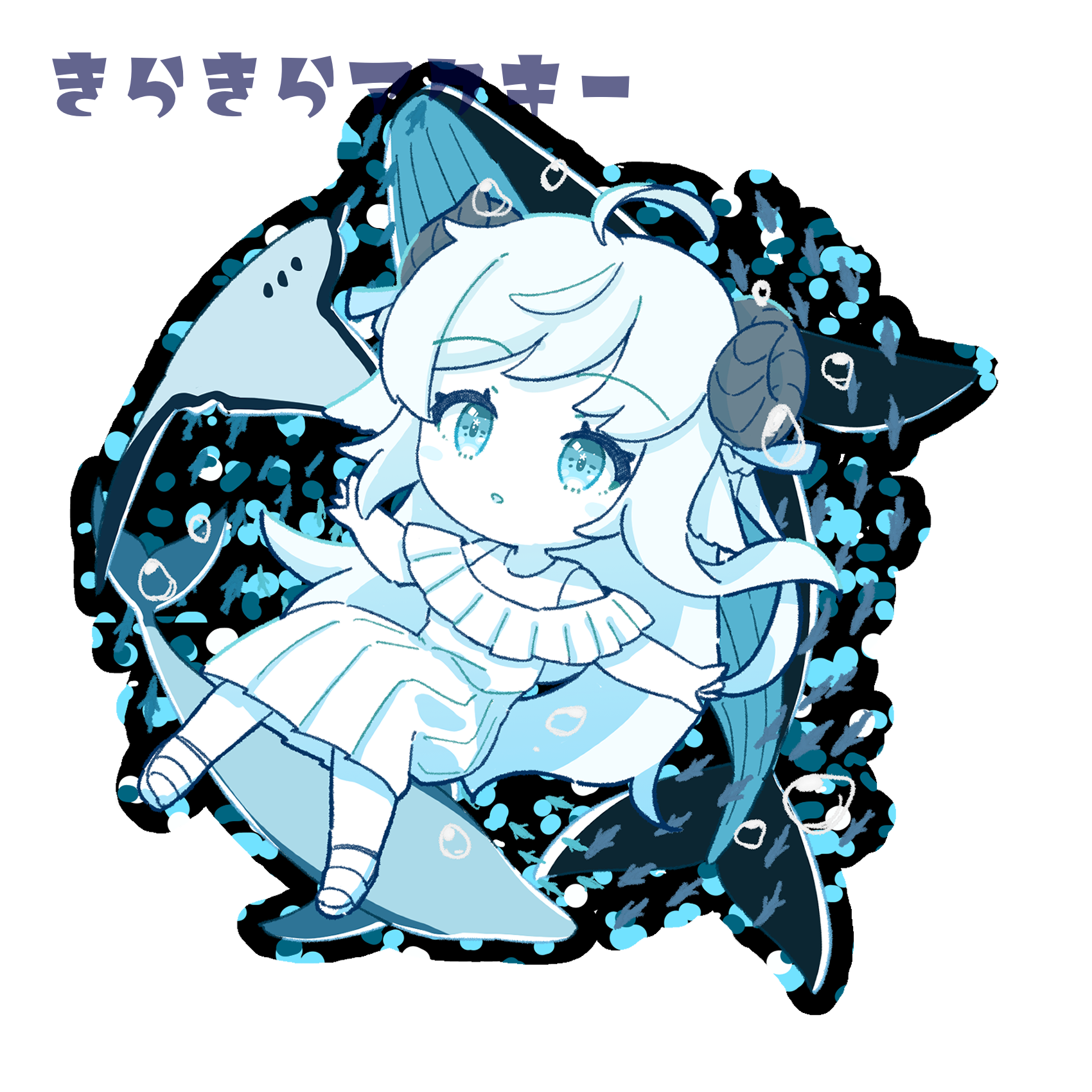 角巻わため(Fins)　きらきらアクキー(エ...