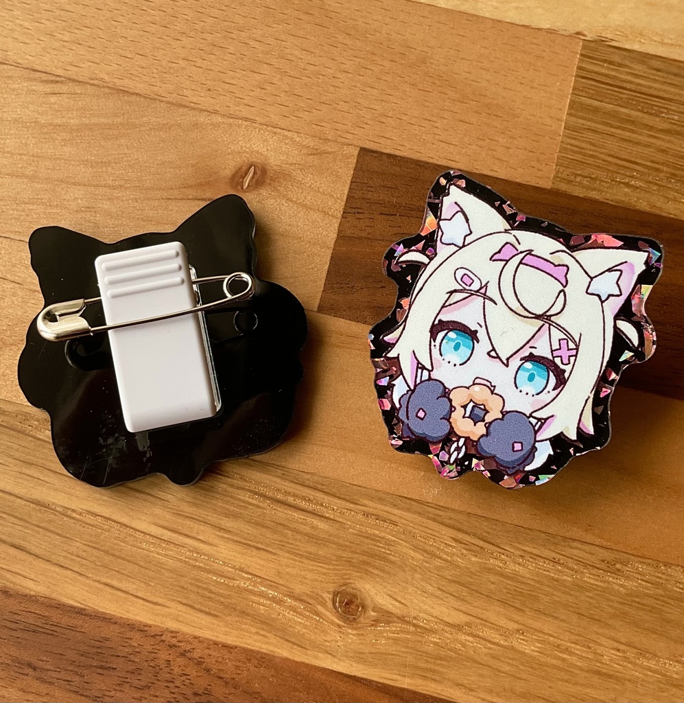 フワモコ アクリルバッジセット