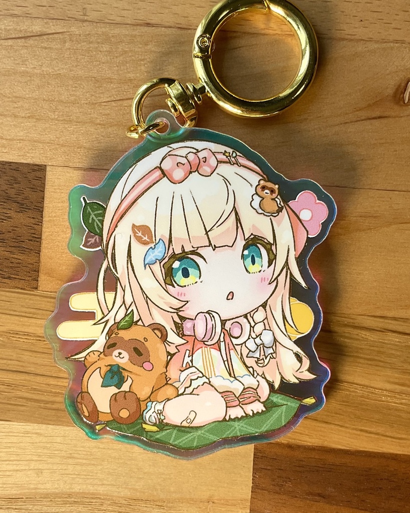 風間いろは きらきらアクキー(オーロラ)