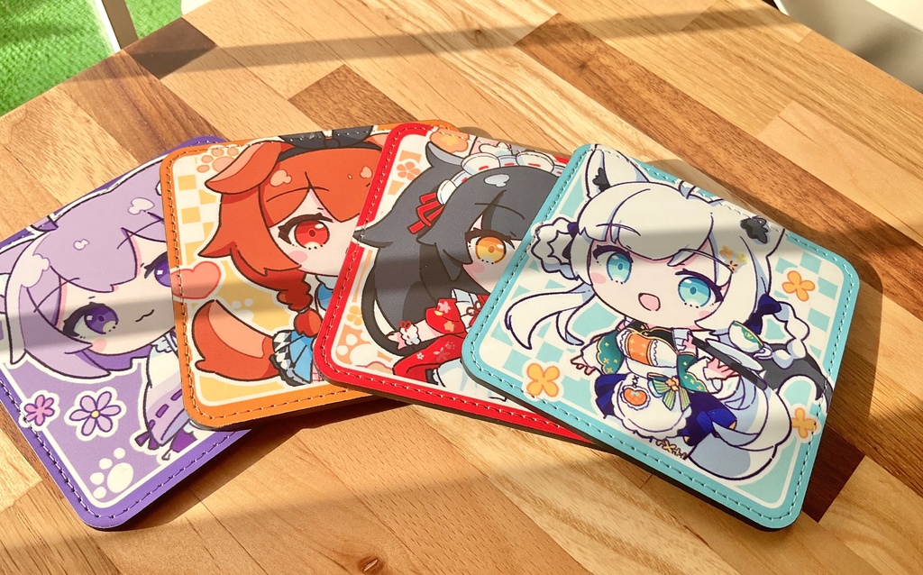 ゲーマーズ レザーコースター