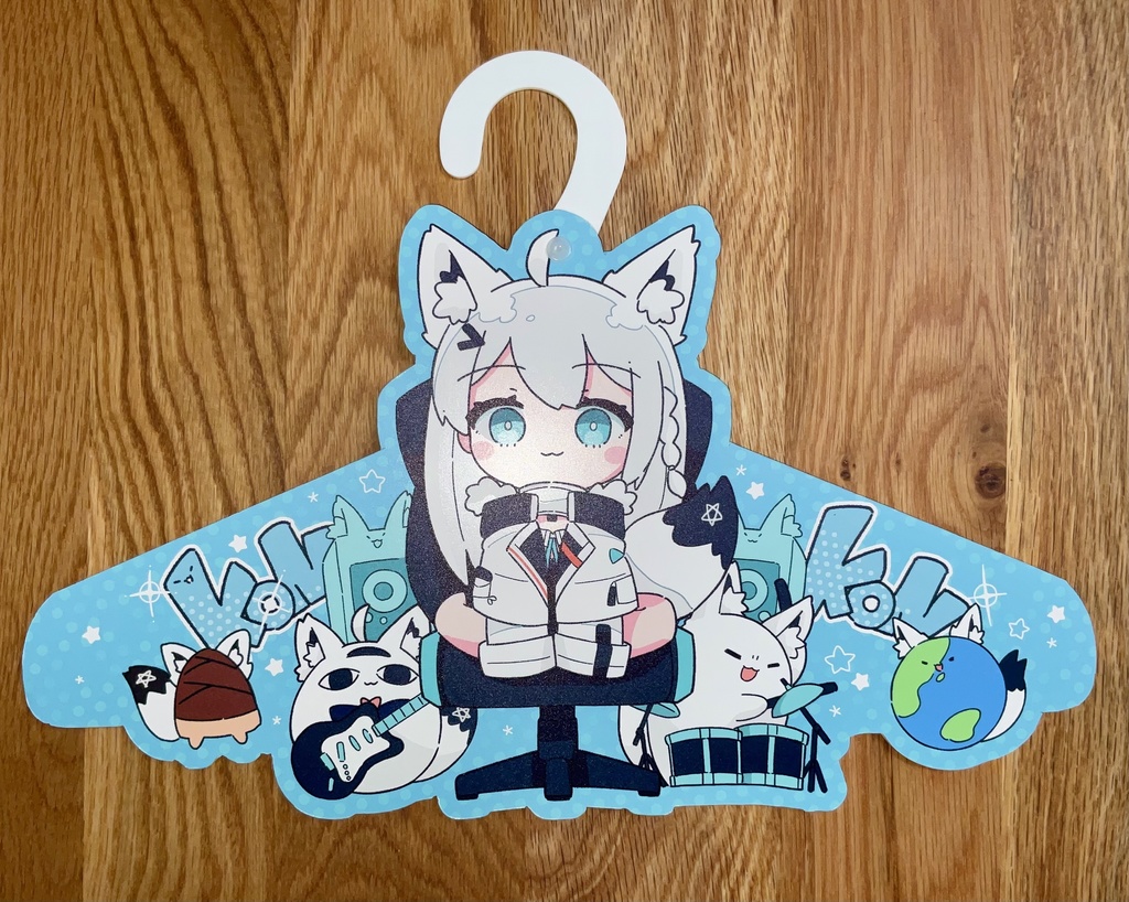 フブちゃんハンガー&Tシャツセット(KONKON Beats)