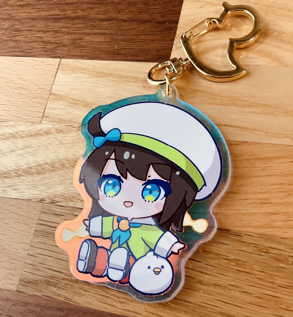 大空スバル(ド珍)きらきらアクキー(オーロラ)