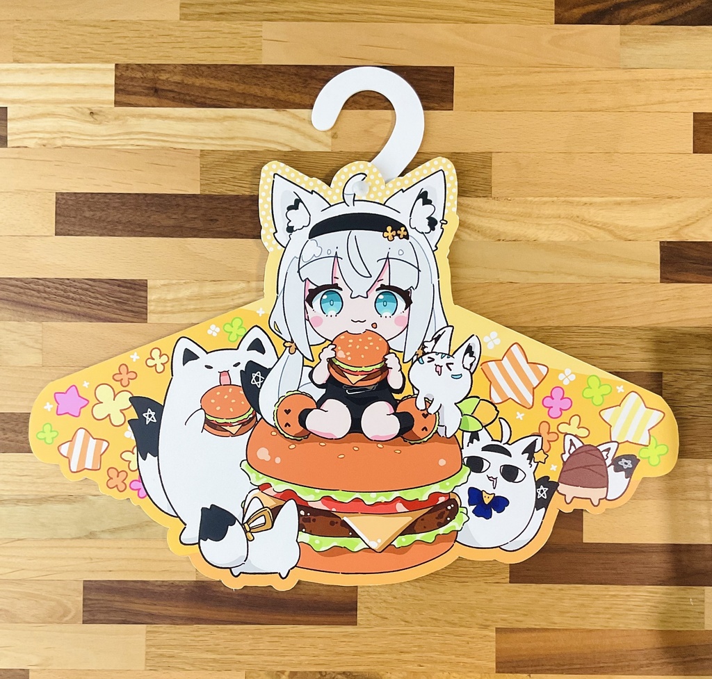フブちゃんハンガー(バーガー)