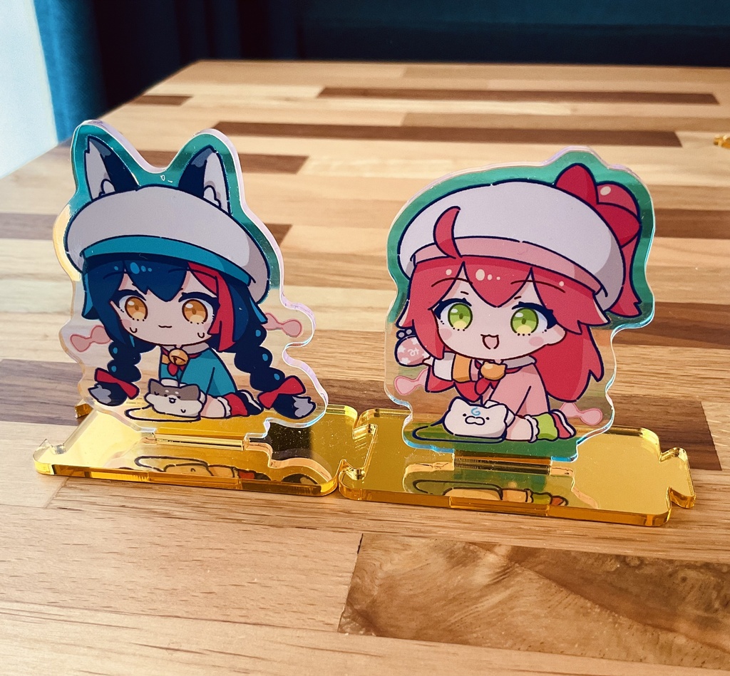 ド珍つながるオーロラアクスタ