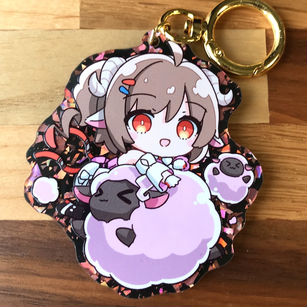アルデリア きらきらアクキー(ピンク)