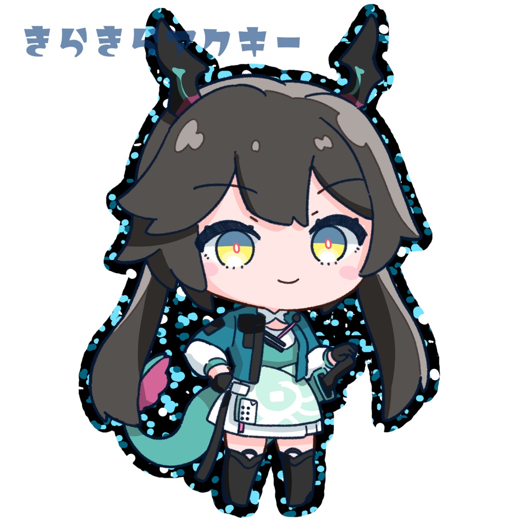 チェン・センユー きらきらアクキー(エメラルド)
