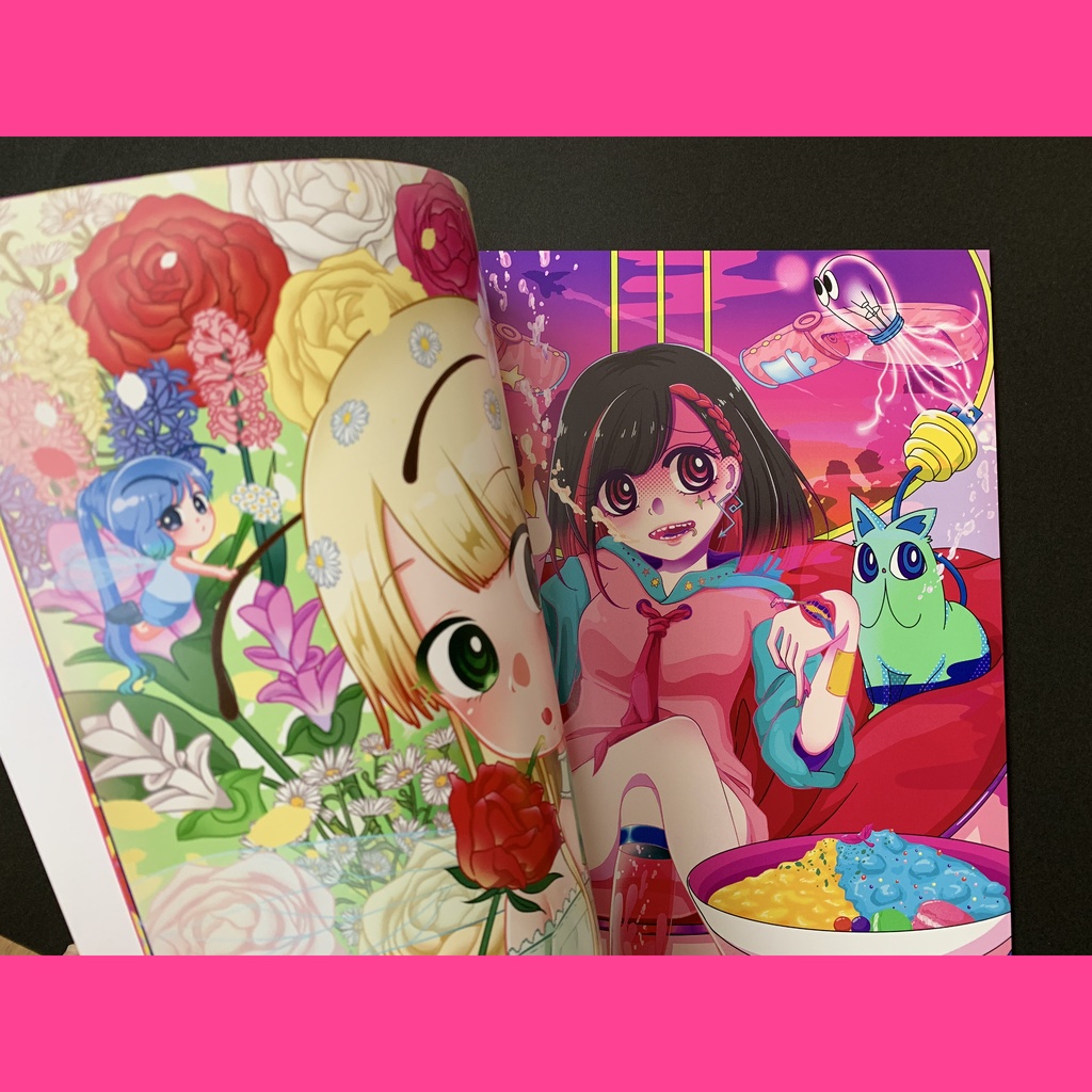 かじふさぬる娘 イラスト冊子 - KAJIFUSA NURUKO illustration book -