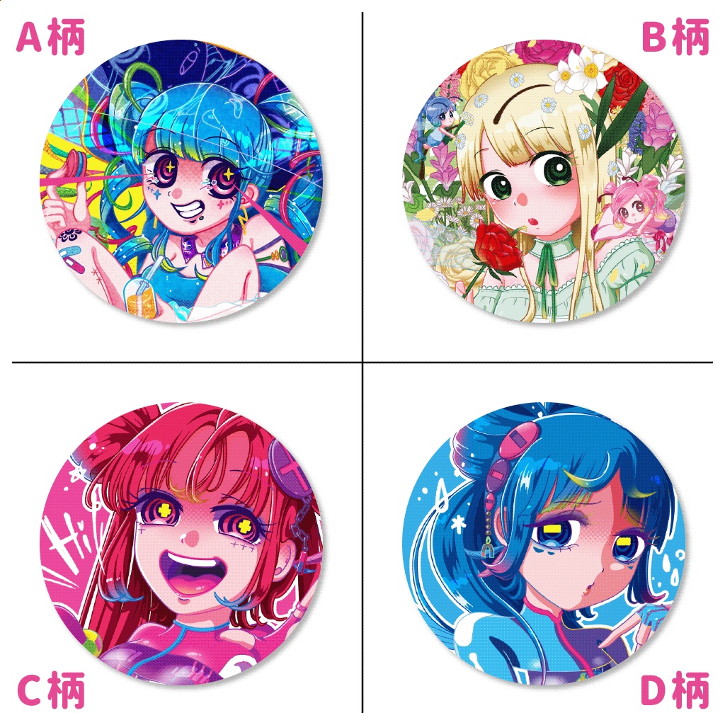 缶バッジ ( スタンドピン )