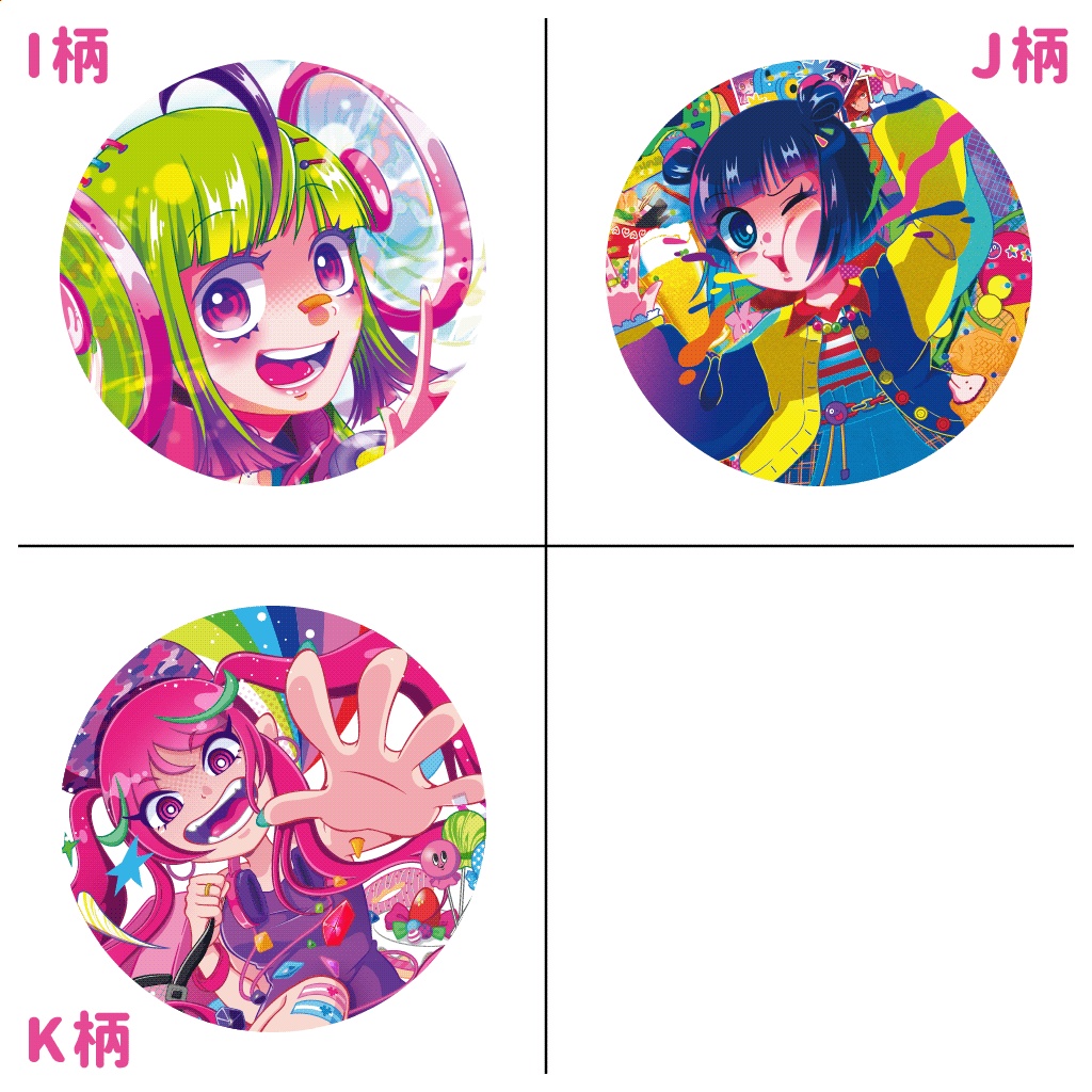 缶バッジ ( スタンドピン )