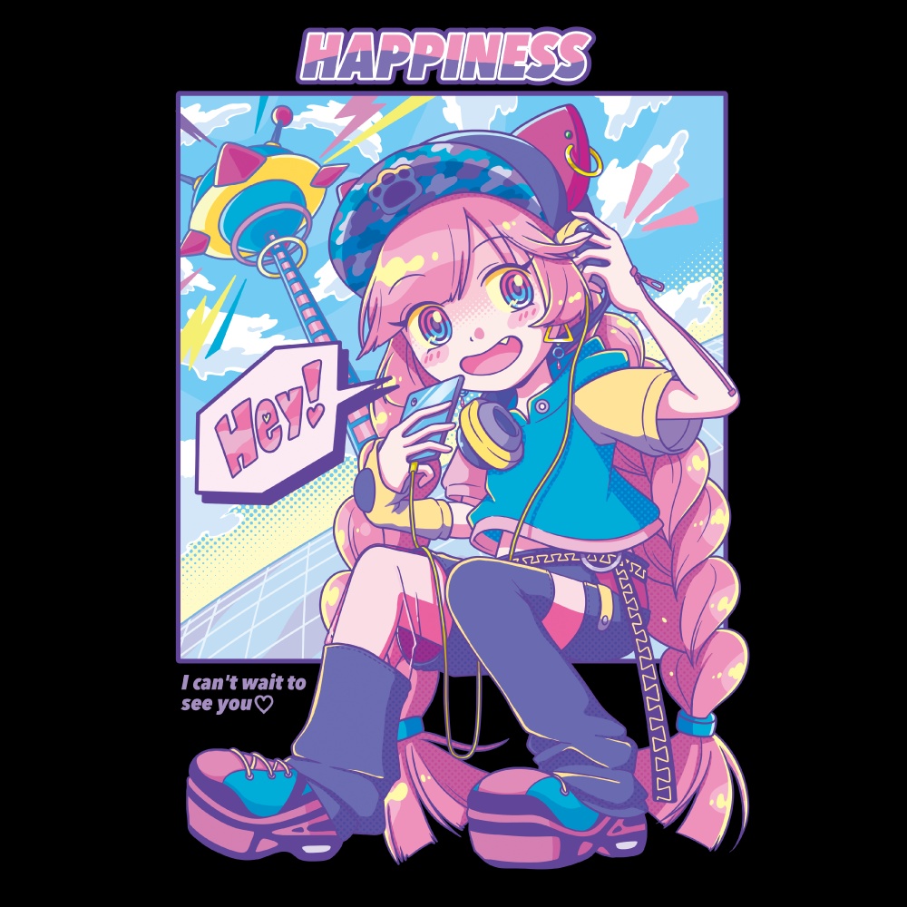 Happiness hoodie