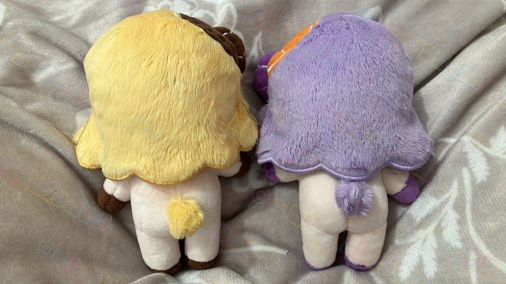 無属性ぬいぐるみ「ハニーラムミルク・ラベンジーアロマ」予備頒布