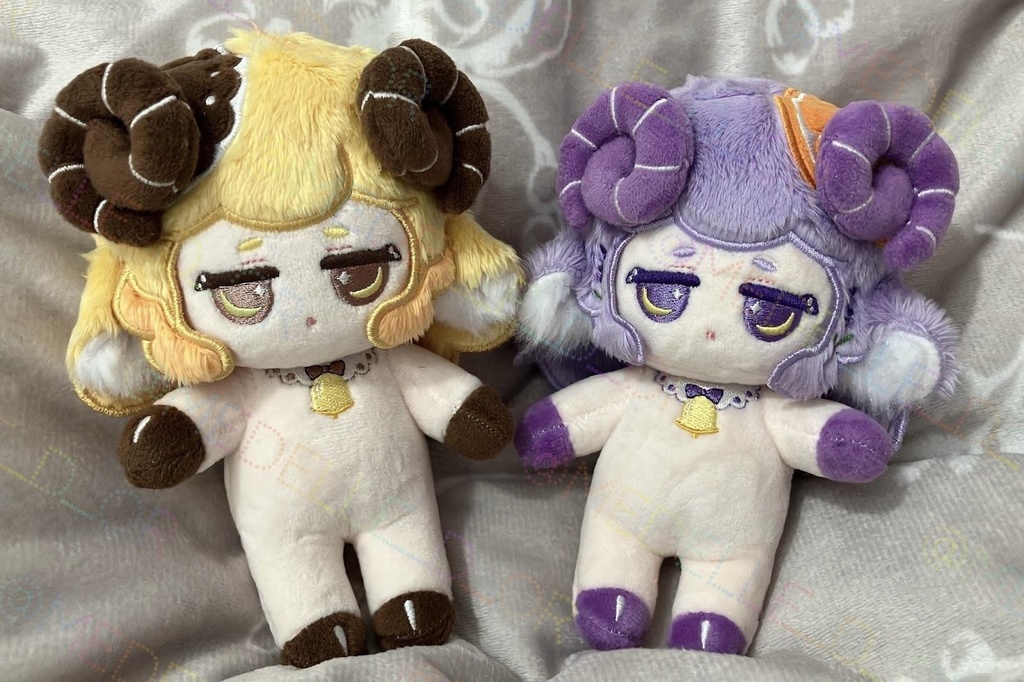 無属性ぬいぐるみ「ハニーラムミルク・ラベンジーアロマ」予備頒布