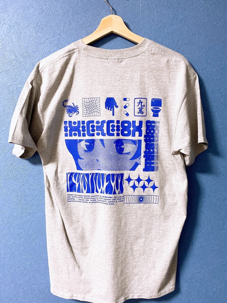 イミテーション ブルーtシャツ Gekikaracurry Booth
