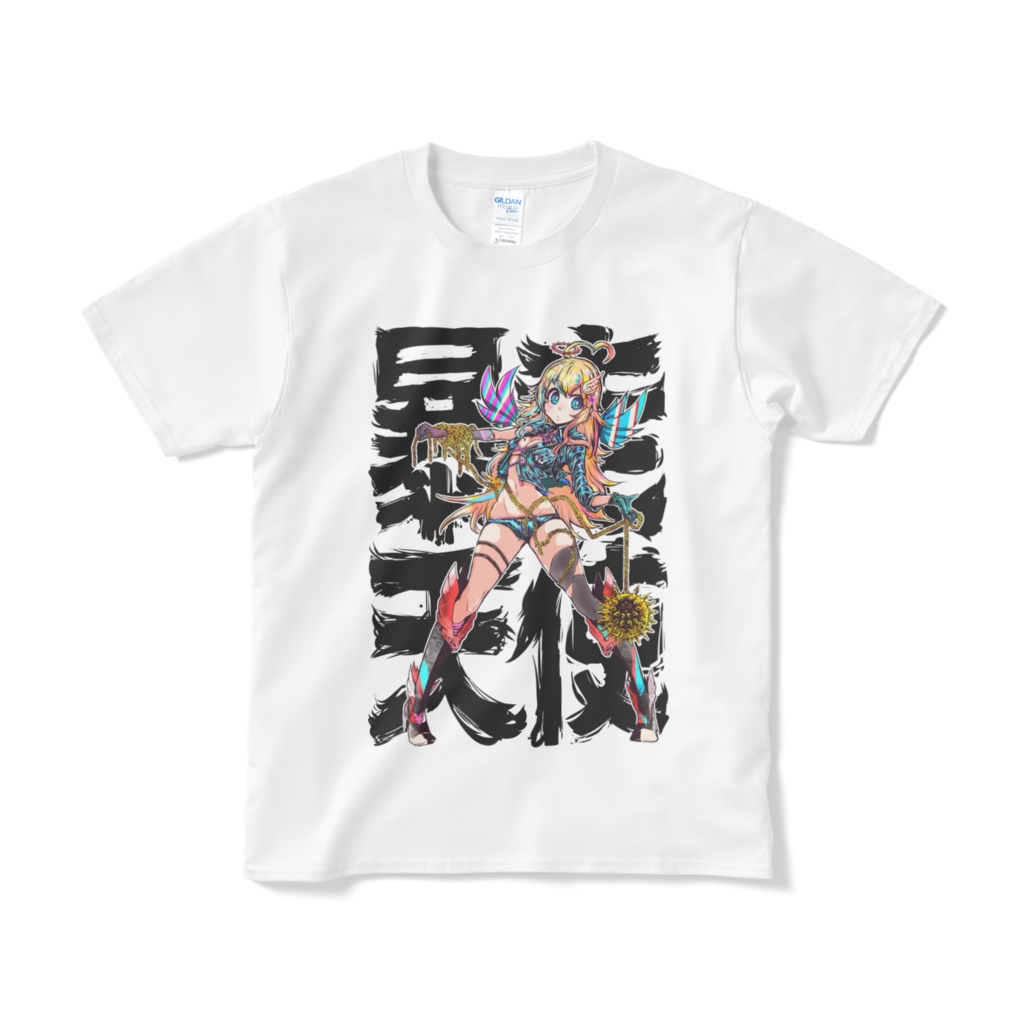 【夢叶るあ】爆走天使Tシャツ~白~