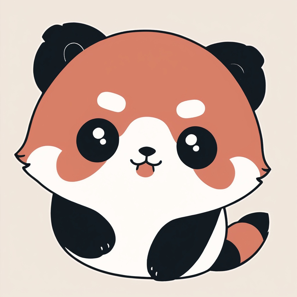 ゆるふわ動物（アライグマ）