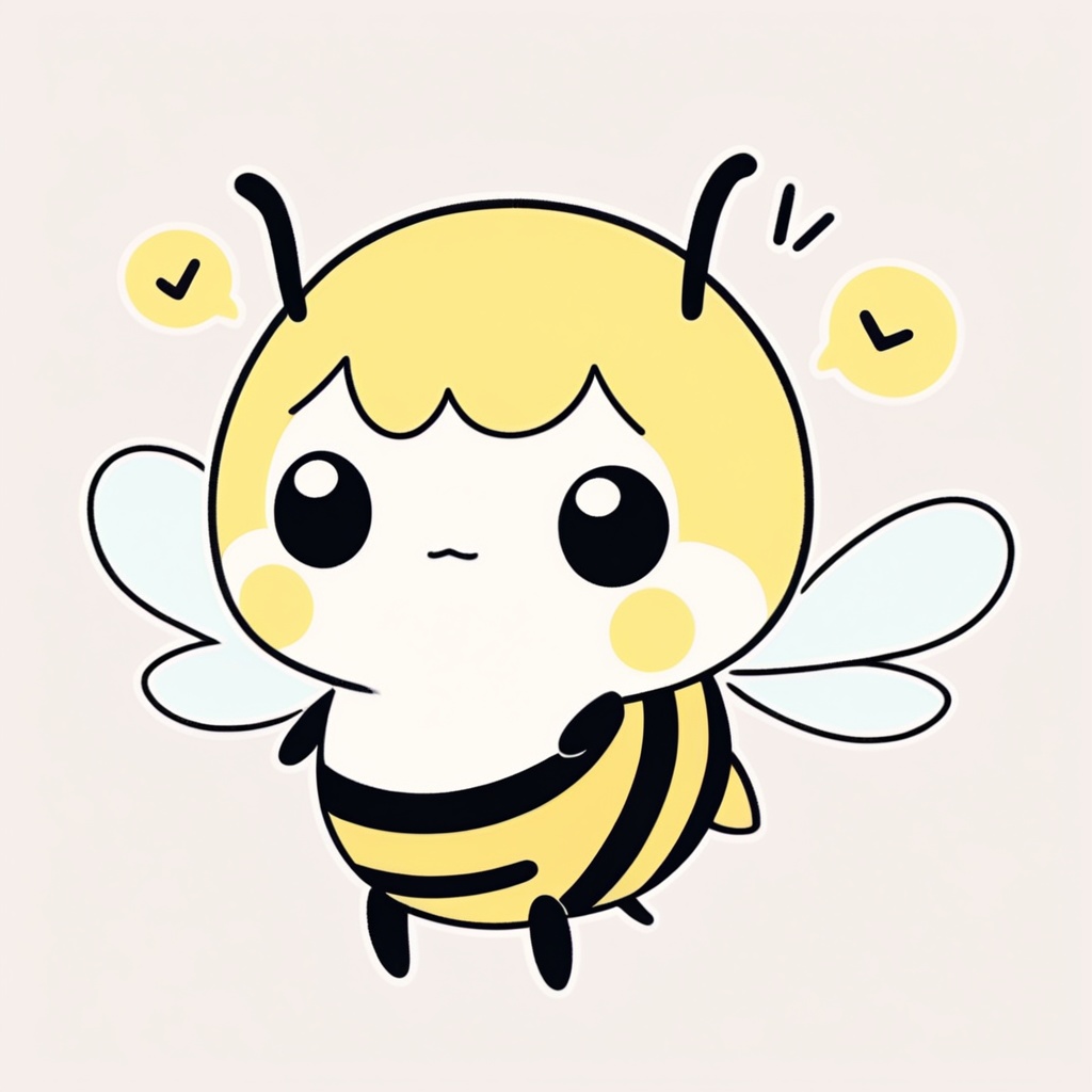 ゆるふわ動物（ハチ）