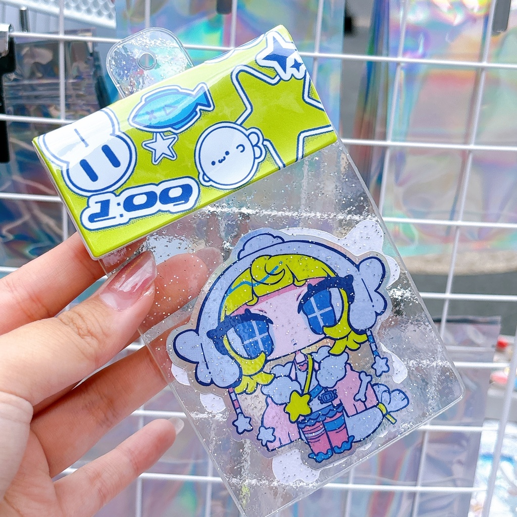 ビニールポーチ&ステッカーセット