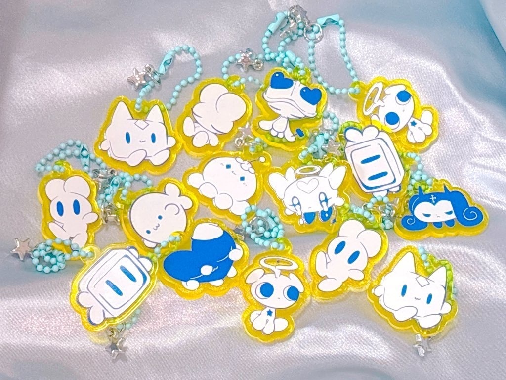 不思議生き物ランダムアクキー