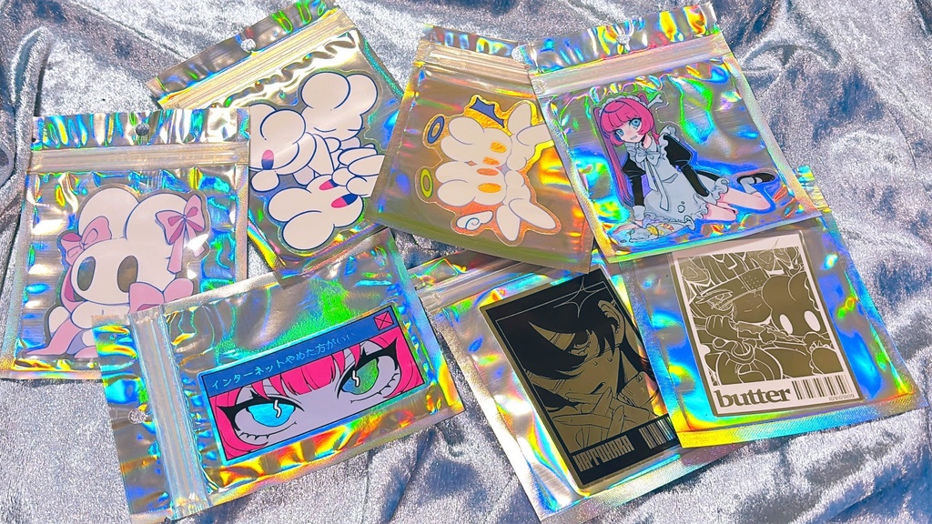 オーロラステッカー