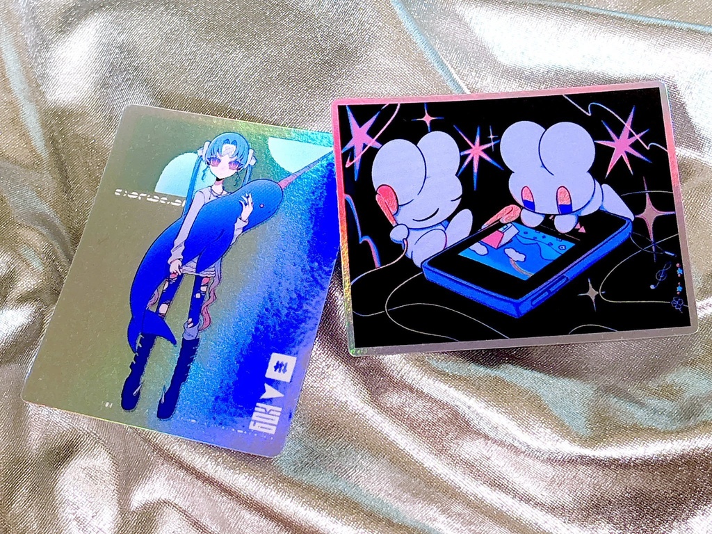 オーロラステッカー