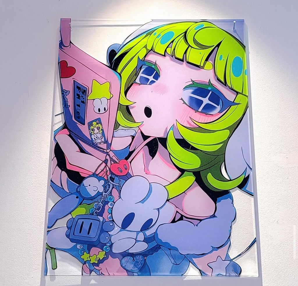 アクリル作品「Y2Kぬい展」