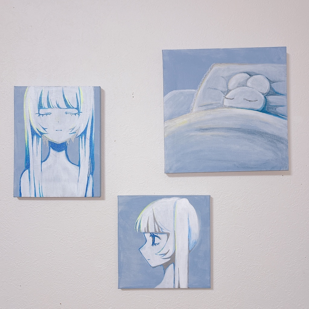 絵画「SHISEN@ANATA」