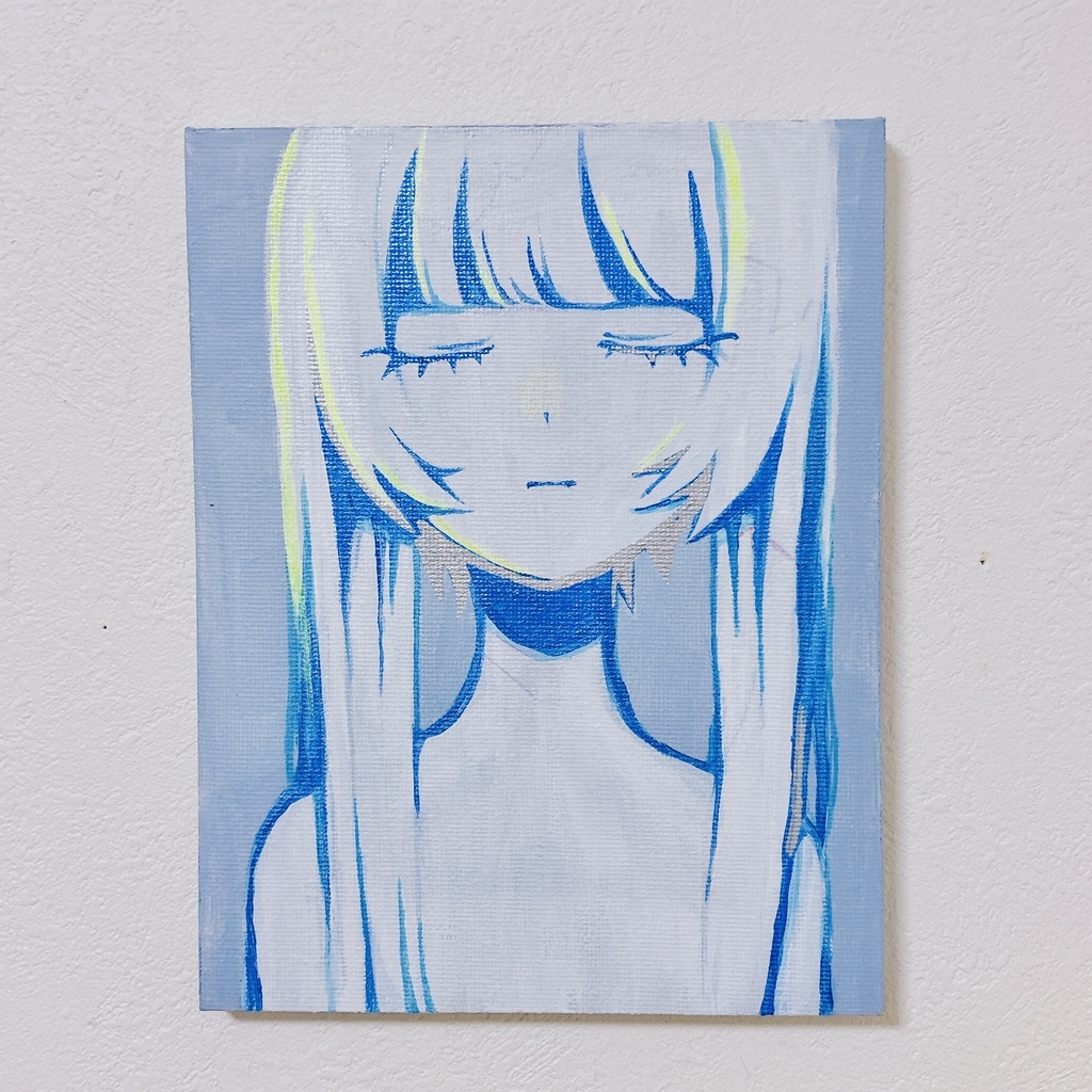 絵画「ANMIN@SHINYA」