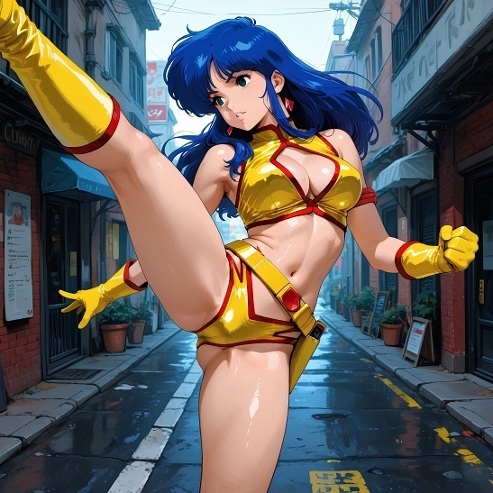 『【表】トラブルコンサルタントのショートカット娘とロングヘア娘』AIの手で蘇る懐かしのヒロインシリーズ
