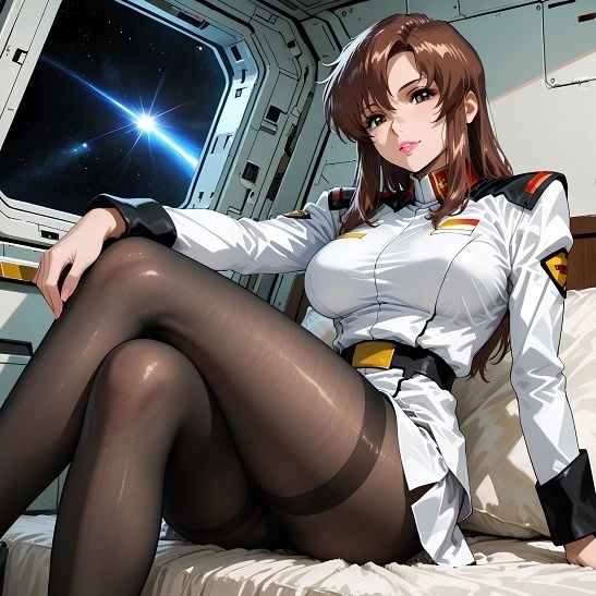 『【表】人型兵器で戦争している世界 女艦長と実は妹だった女兵士』AIの手で蘇る懐かしのヒロインシリーズ