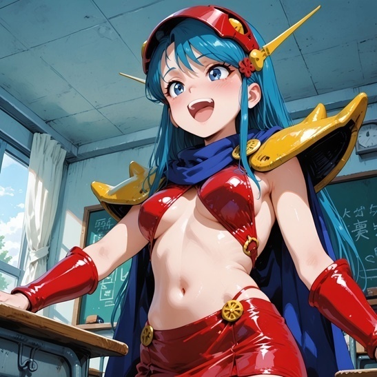 『【表】気合のヒーローのライバルの高慢お嬢様はメチャ魅力的だった』 AIの手で蘇る懐かしのヒロインシリーズ