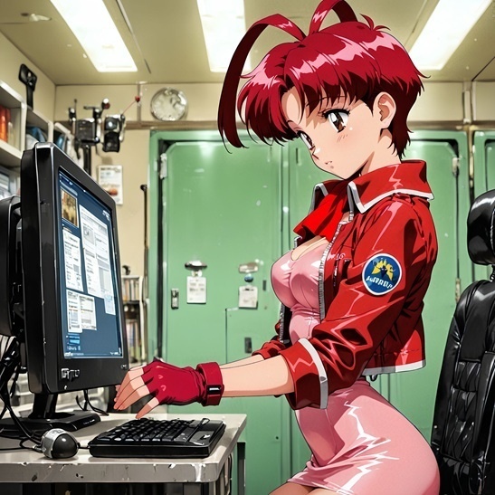 『【表】勇者王をサポートするオペレーターさんが可愛い』 AIの手で蘇る懐かしのヒロインシリーズ
