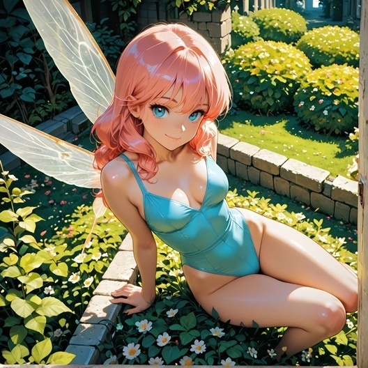 『【表】昆虫っぽいロボットが戦う異世界で一人可愛すぎた聖女王様』AIの手で蘇る懐かしのヒロインシリーズ