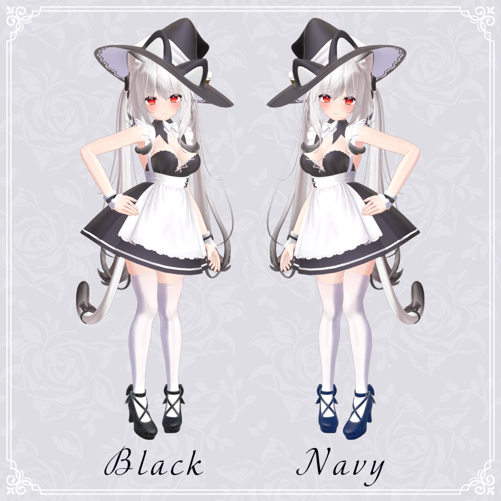 【舞夜ちゃん用】靴 リボン付きパンプス カラーバリエーション6色