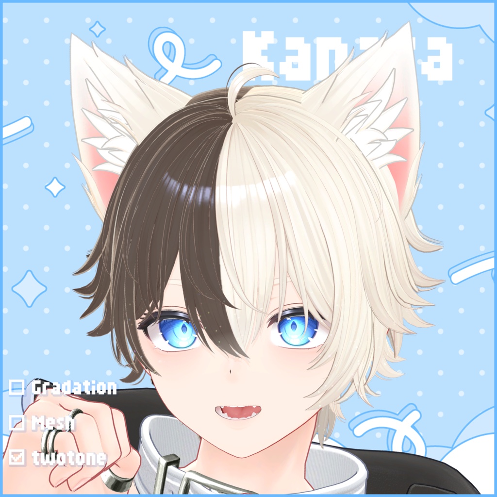 【彼方専用】Hairグラデーション メッシュ・ツートンカラー【セットアップ動画付き】